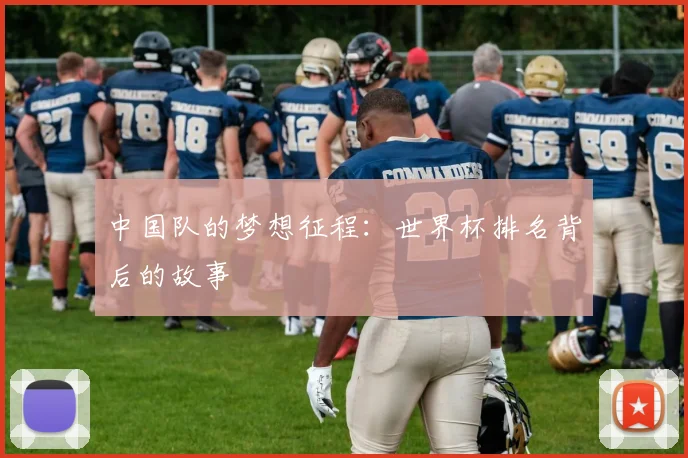 中国队的梦想征程：世界杯排名背后的故事